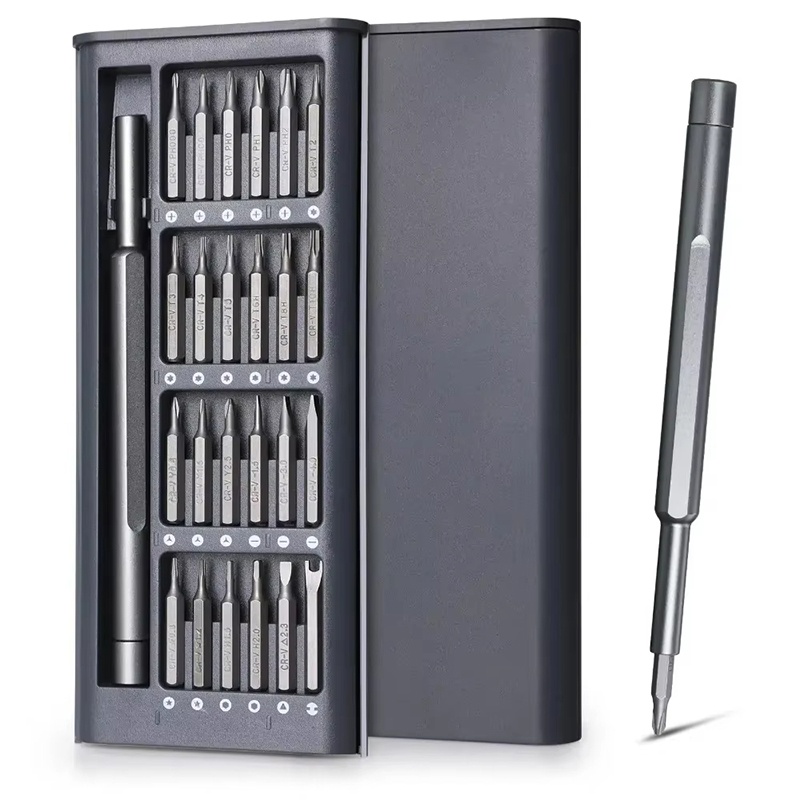 Phone Repair Kit - ชุดไขควงแม่เหล็กความแม่นยำสูง 25 in 1 พร้อมชุดไขควงขนาดเล็กพกพา 24