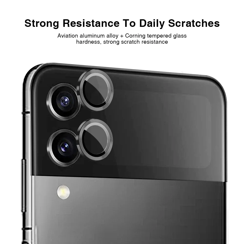 Phone Accessories Android - ฟิล์มกันรอยเลนส์กล้องแบบกระจกนิรภัย HD 1 ชุด สำหรับ Samsung