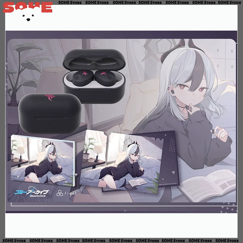 Phone Accessories Brands - หูฟังบลูทูธไร้สาย Blue Archive ZE300 รุ่นพิเศษ ASMR