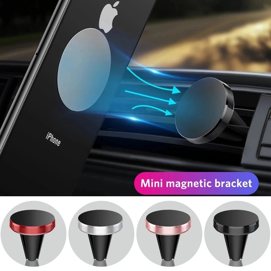 Phone Accessories Are - ที่วางโทรศัพท์ในรถยนต์แบบแม่เหล็ก ติดตั้งช่องแอร์ ใช้ได้กับ iPhone 14 13
