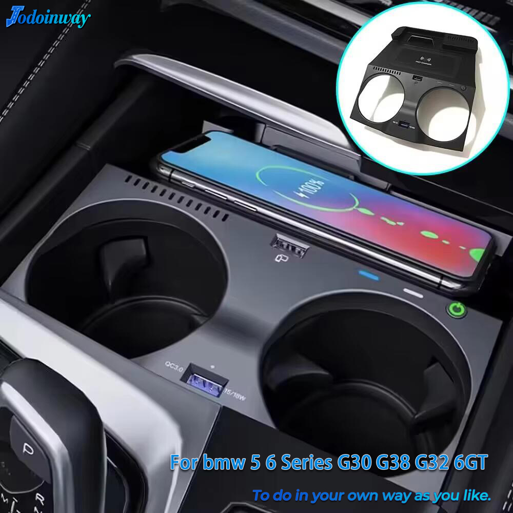 Phone Accessories Android - ที่วางโทรศัพท์ในรถยนต์ไร้สายสำหรับ BMW 5 6 ซีรีส์ G30