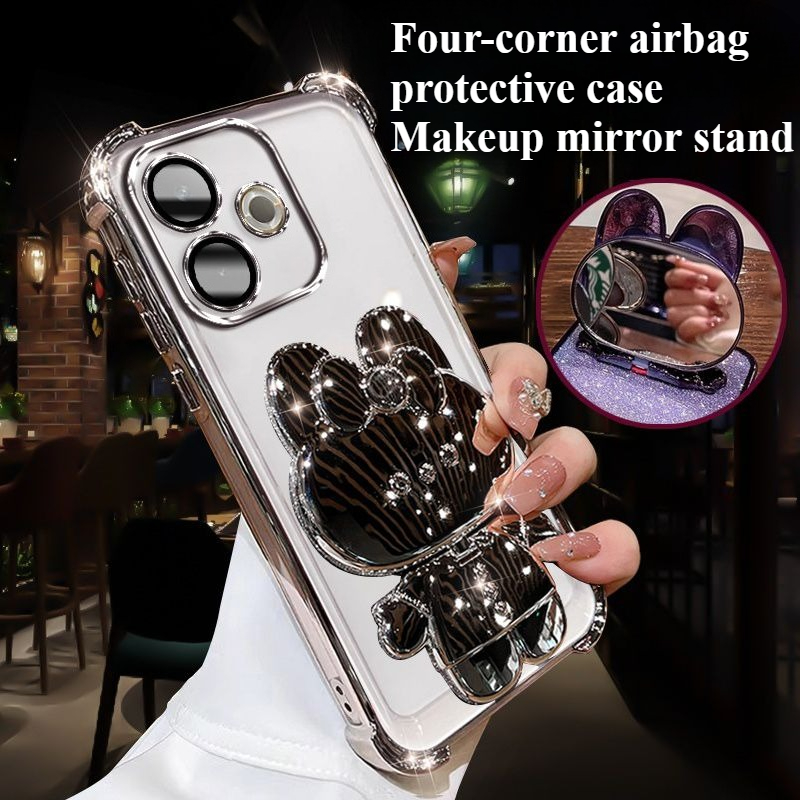 เคสโทรศัพท์แบบมีกระจกกลิตเตอร์ - Phone Accessories Vivo บทวิจารณ์และราคา