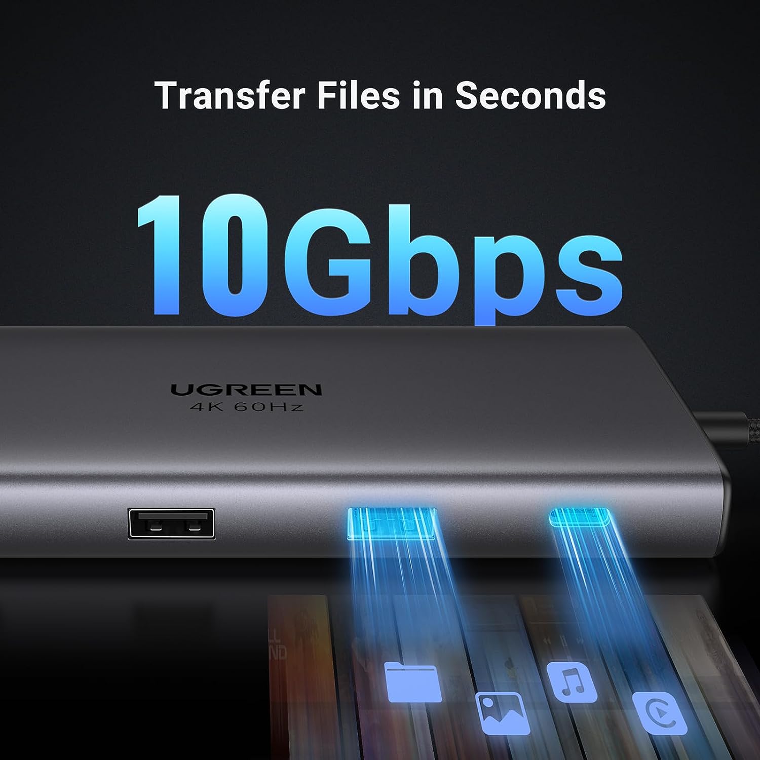 UGREEN Revodok Pro 109 ฮับ USB - Usb C Hub บทวิจารณ์และราคา