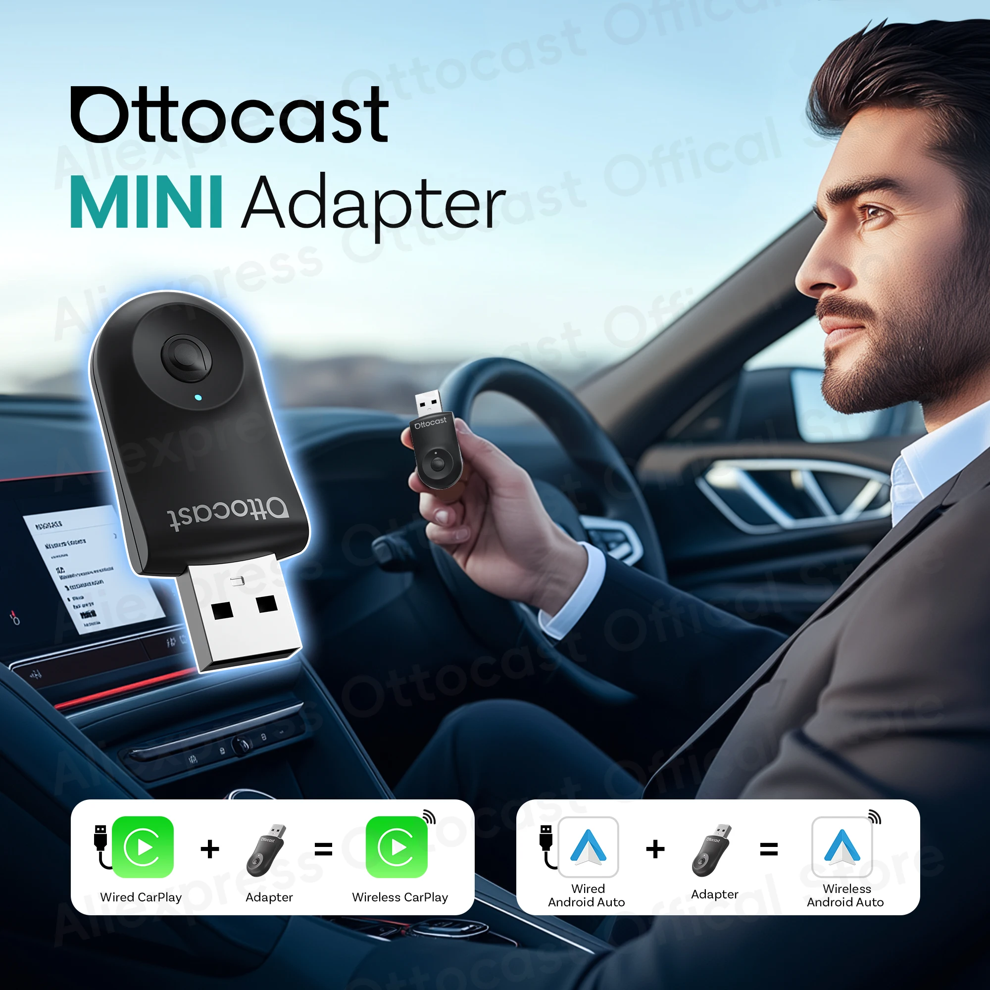 2026 ใหม่ OTTOCAST MINI ไร้สาย - Phone Accessories Android บทวิจารณ์และราคา