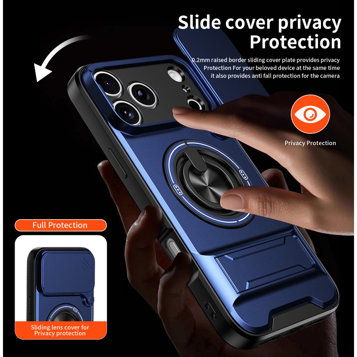 เคสโทรศัพท์หรูหราพร้อมที่จับแม - Phone Accessories Ring Holder บทวิจารณ์และราคา