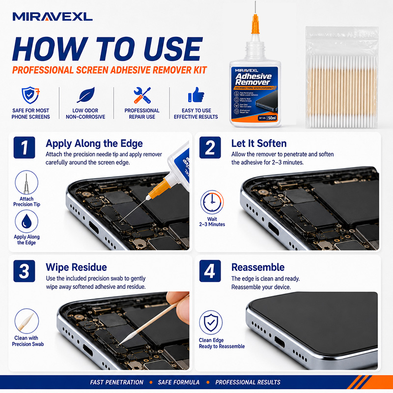 ชุดอุปกรณ์ลอกกาวโฟมกันความร้อน - Phone Repair Kit บทวิจารณ์และราคา