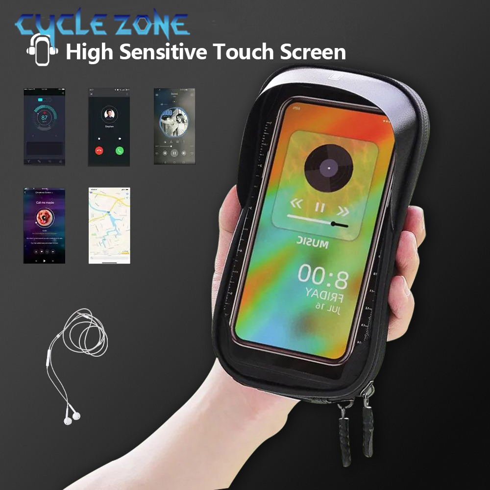 กระเป๋าโทรศัพท์จักรยานจักรยานด - Phone Zone Accessories & Repair Photos บทวิจารณ์และราคา
