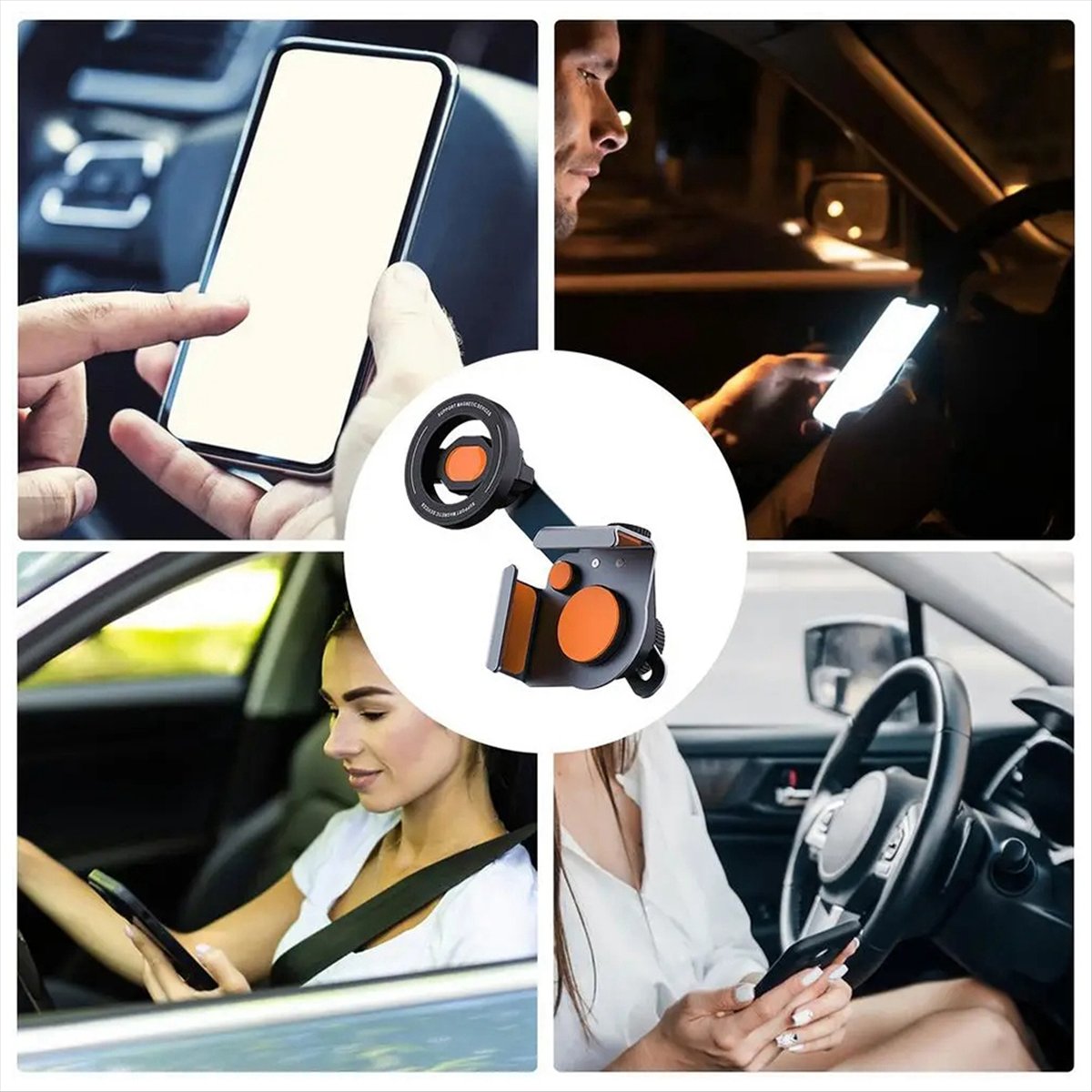 ที่วางโทรศัพท์ในรถยนต์แบบปรับไ - Phone Accessories Android บทวิจารณ์และราคา