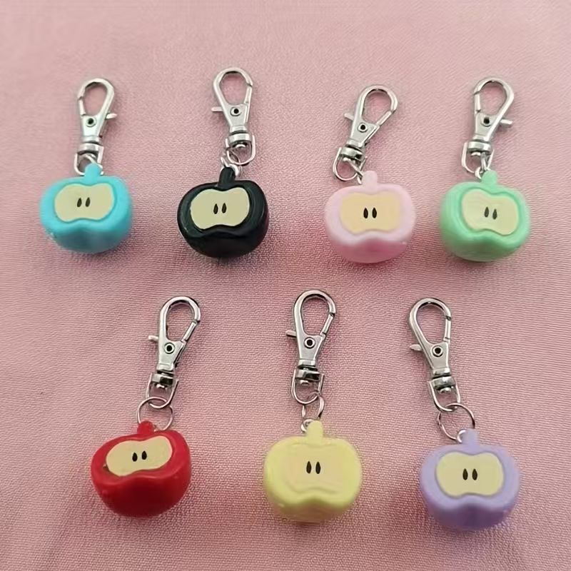 พวงกุญแจเรซินรูปแอปเปิ้ล 7 ชิ้ - Phone Accessories Are บทวิจารณ์และราคา