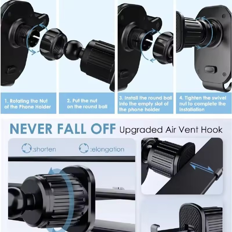 ที่ยึดโทรศัพท์ในรถยนต์แบบสากล  - Car Mount Phone บทวิจารณ์และราคา