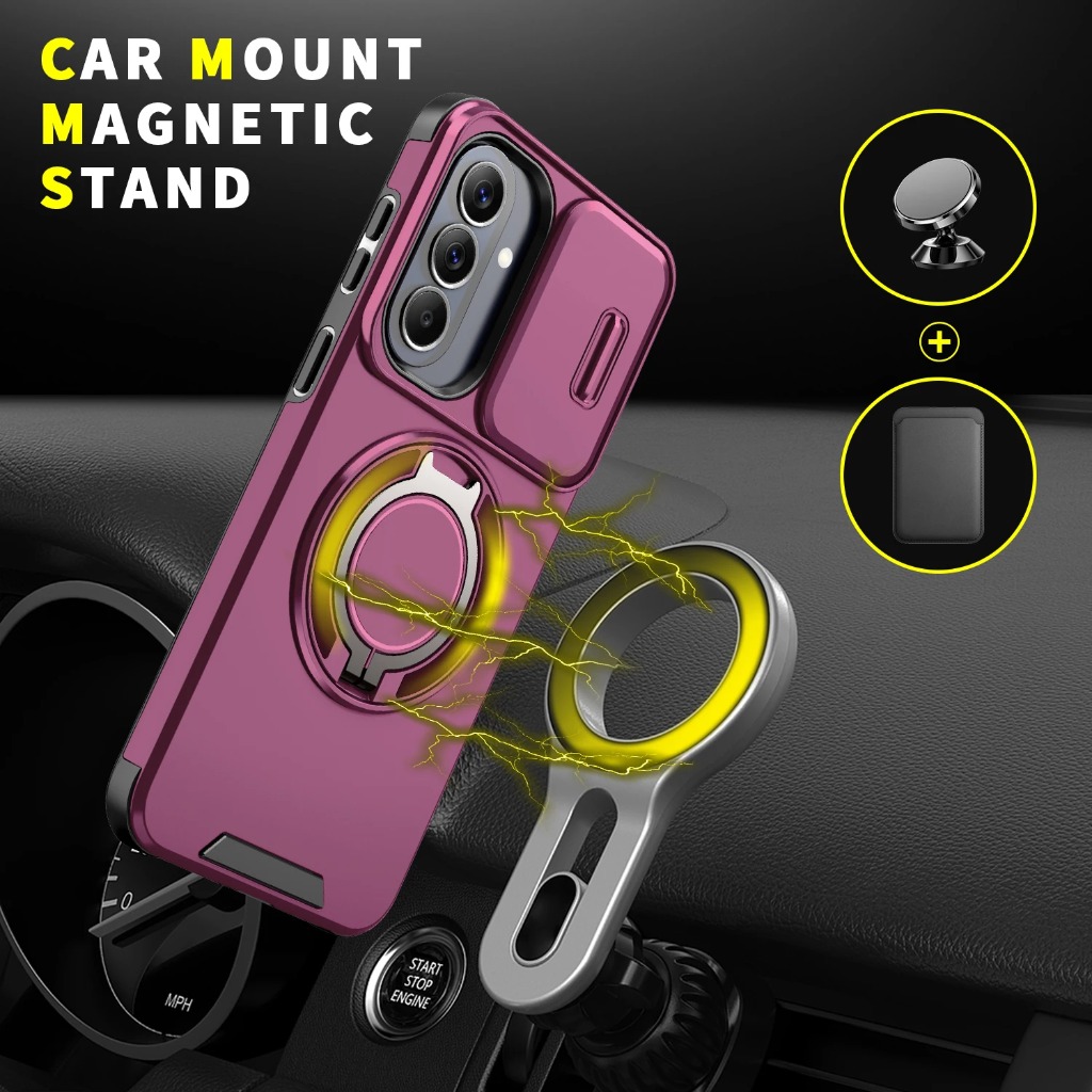 เคสโทรศัพท์แบบมีแหวนแม่เหล็ก 3 - Phone Accessories Ring Holder บทวิจารณ์และราคา