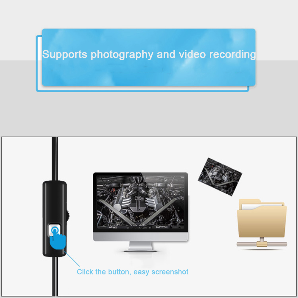 กล้องEndoscopeสําหรับโทรศัพท์ม - Phone Accessories Android บทวิจารณ์และราคา