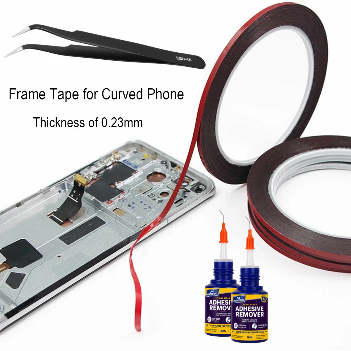 ชุดเทปซ่อมหน้าจอโทรศัพท์ขนาด 2 - Phone Repair Kit บทวิจารณ์และราคา