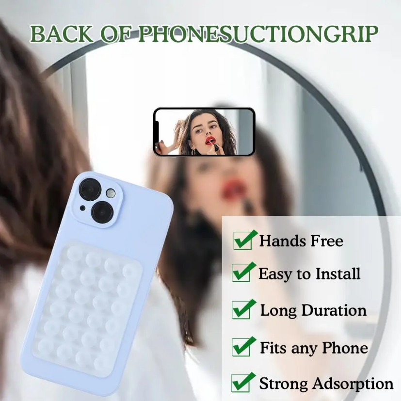 แผ่นยึดโทรศัพท์มือถือแบบซิลิโค - Phone Accessories Are บทวิจารณ์และราคา