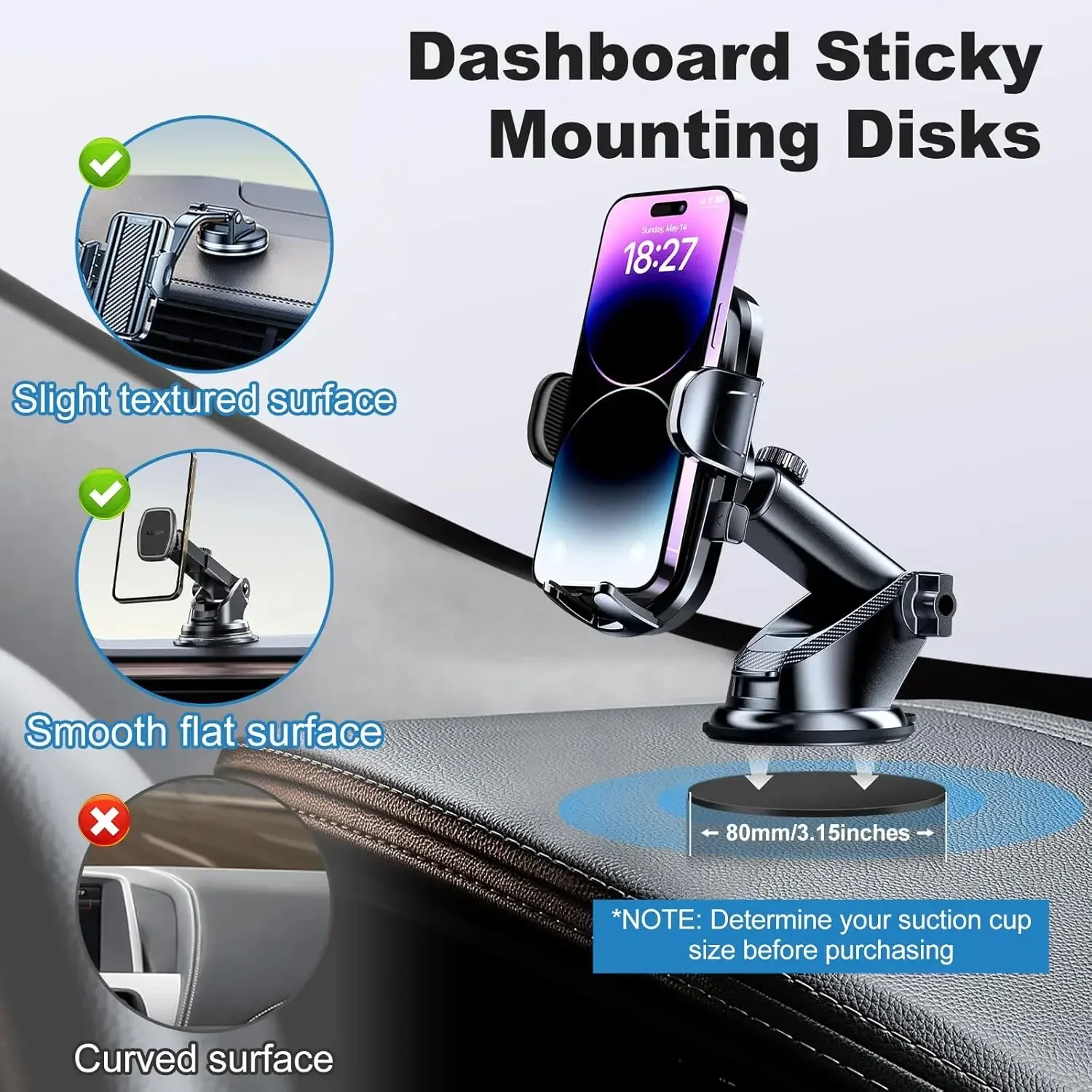ชุดแผ่นกาวติดตั้งอเนกประสงค์สำ - Phone Accessories Are บทวิจารณ์และราคา