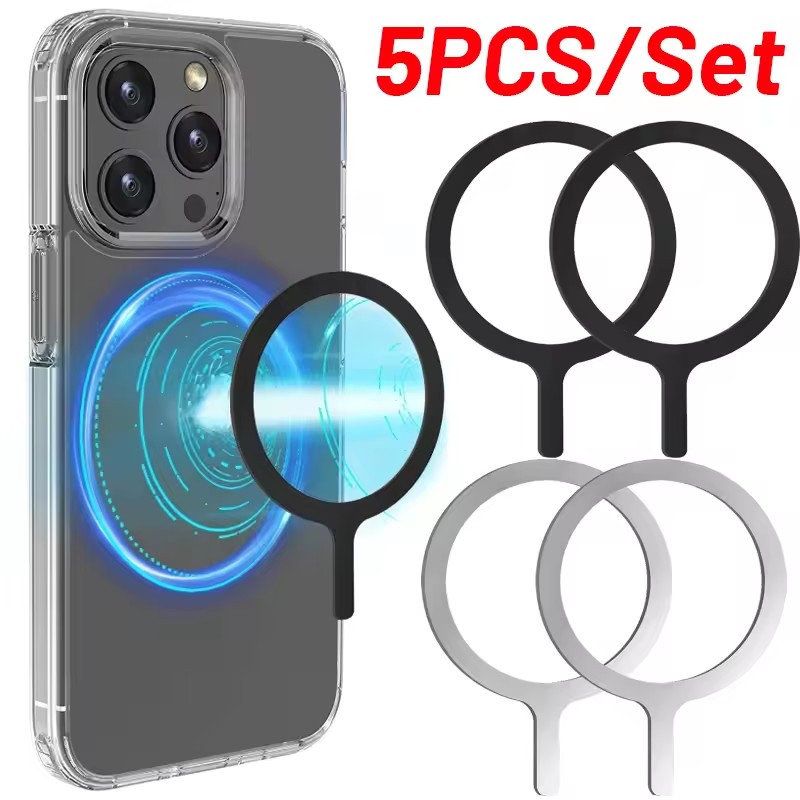 5-1 ชิ้นสติกเกอร์แหวนสำหรับแม็ - Phone Accessories Ring Holder บทวิจารณ์และราคา