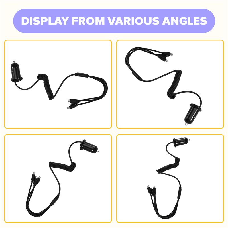 อุปกรณ์เสริมอะแดปเตอร์รถยนต์ 3 - Phone Accessories Android บทวิจารณ์และราคา