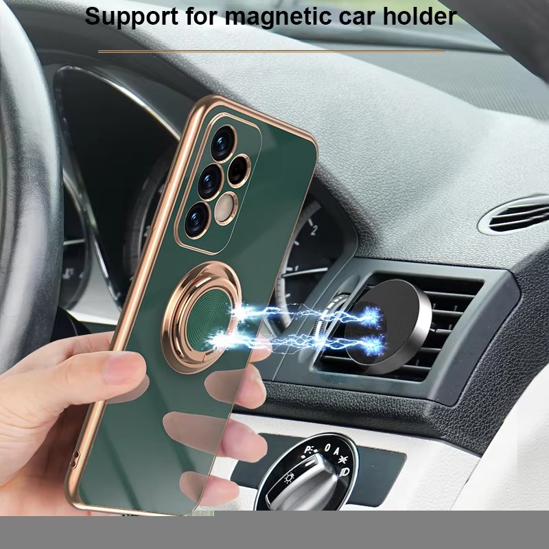 Luxury Plating Magnetic 360°Ri - Phone Accessories Ring Holder บทวิจารณ์และราคา