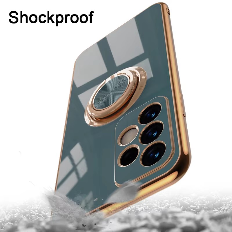 Luxury Plating Magnetic 360°Ri - Phone Accessories Ring Holder บทวิจารณ์และราคา