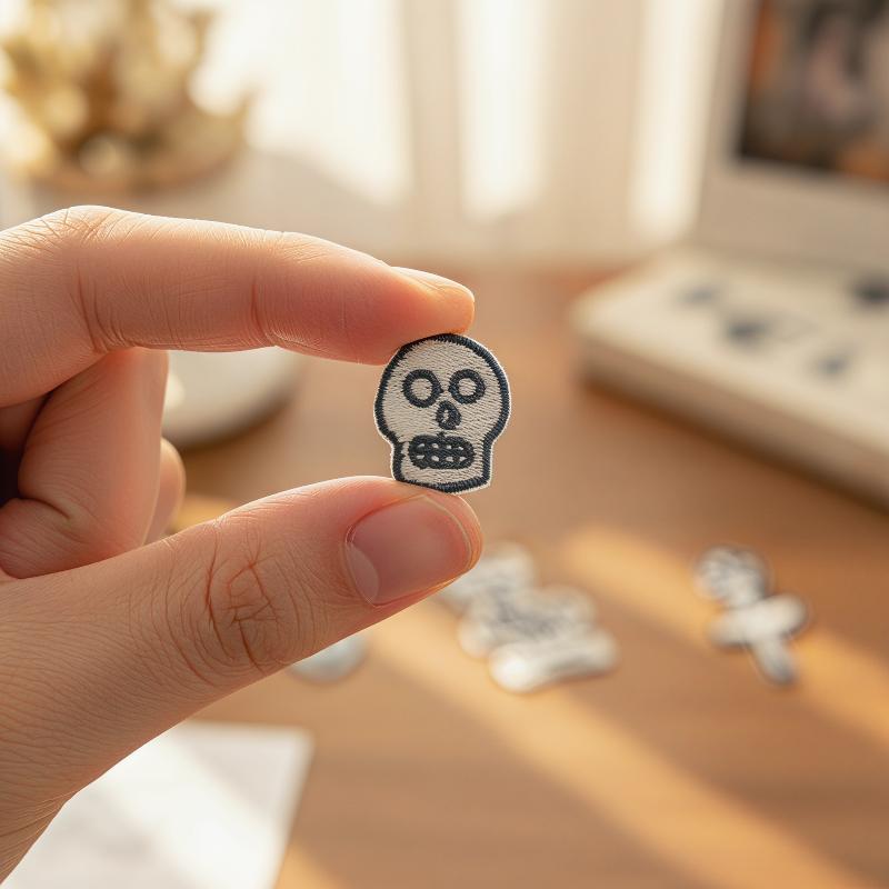 ชุดป้ายปักลายหัวใจ แมว กะโหลก  - Phone Accessories Are บทวิจารณ์และราคา